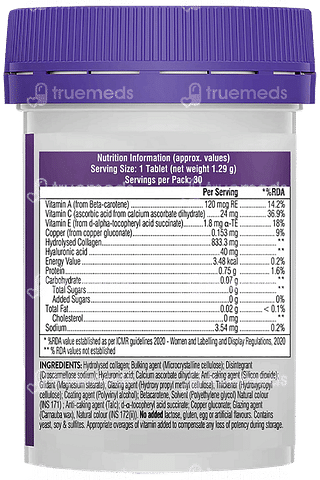 Swisse Beauty Collagen + Hyaluronic Acid Tablet 30