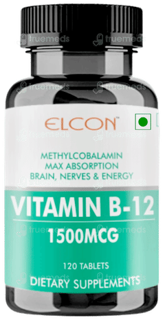 Elcon Vitamin B 12 1500Mcg Tablet 120