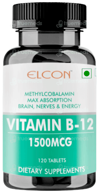 Elcon Vitamin B 12 1500Mcg Tablet 120