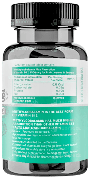 Elcon Vitamin B 12 1500Mcg Tablet 120