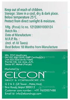 Elcon Vitamin B 12 1500Mcg Tablet 120