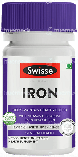 Swisse Ultiboost Iron With Vitamin C Tablet 30