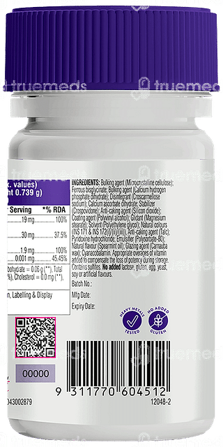 Swisse Ultiboost Iron With Vitamin C Tablet 30