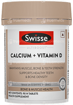 Swisse Ultiboost Calcium + Vitamin D Tablet 90