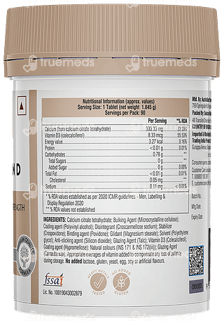 Swisse Ultiboost Calcium + Vitamin D Tablet 90