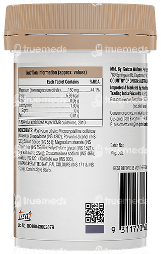 Swisse Ultiboost Magnesium Tablet 60