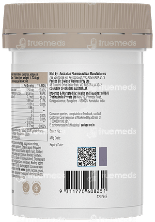 Swisse Ultiboost Magnesium Calcium + D3 Tablet 60