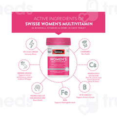 Swisse Ultivite Womens Multivitamin Tablet 60 Swisse Ultivite Womens Multivitamin Tablet 60