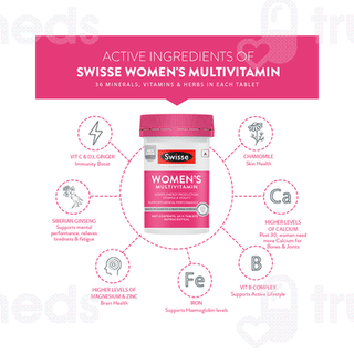 Swisse Ultivite Womens Multivitamin Tablet 60