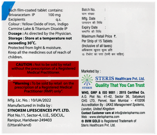Bvm Gold 100 Tablet 15