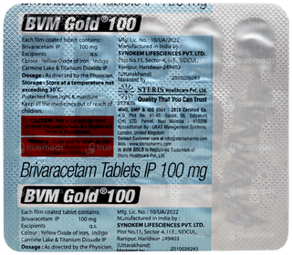 Bvm Gold 100 Tablet 15