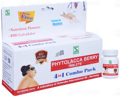 Dr Willmar Schwabe Phytolacca Berry Tablet 20Gm 4 In 1 Combo Pack