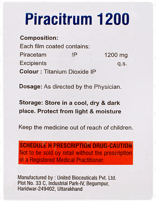 Piracitrum 1200 Tablet 10