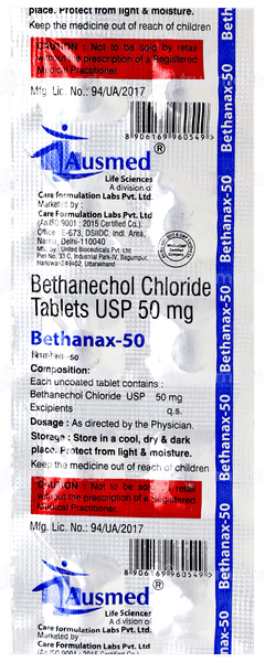 Bethanax 50 Tablet 10