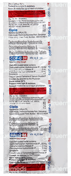 Cof Q Dx Tablet 10