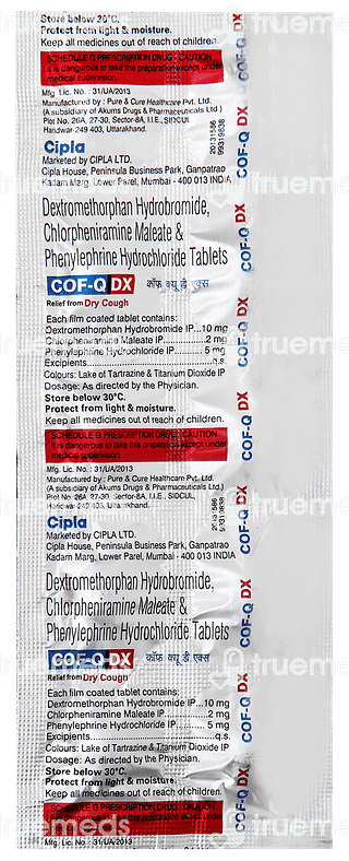 Cof Q Dx Tablet 10