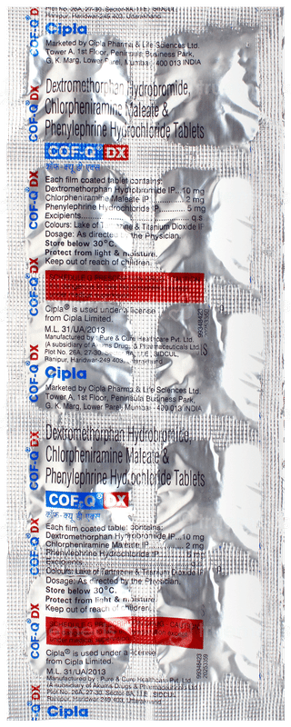 Cof Q Dx Tablet 10
