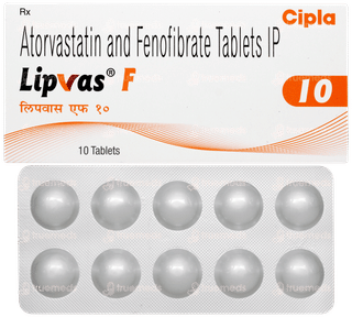 Lipvas F 10 Tablet 10