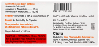 Lipvas F 10 Tablet 10