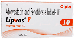 Lipvas F 10 Tablet 10