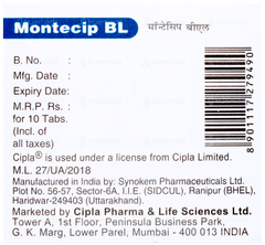 Montecip Bl Tablet 10