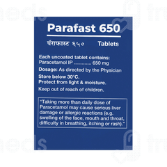 Parafast 650 Tablet 10
