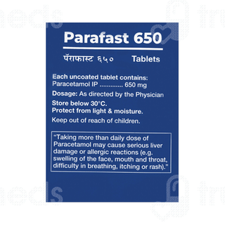 Parafast 650 Tablet 10