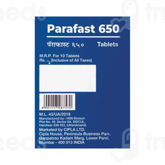 Parafast 650 Tablet 10