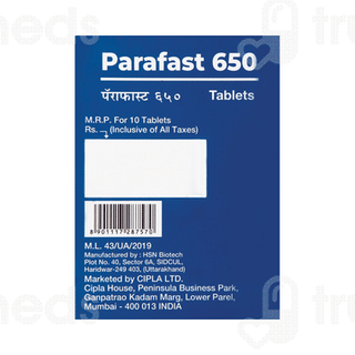Parafast 650 Tablet 10