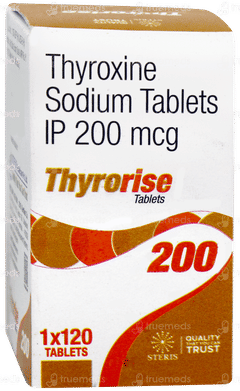 Thyrorise 200 Tablet 120 Thyrorise 200 Tablet 120