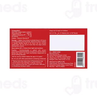 Cipmol Pain Relief Tablet 10