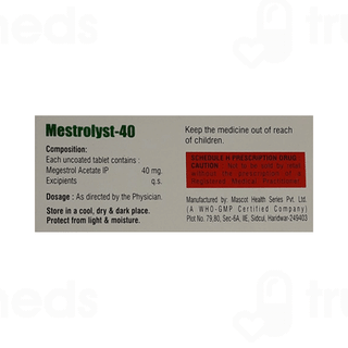 Mestrolyst 40 Tablet 10