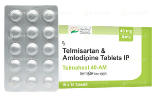 Telmaheal 40 Am Tablet 15