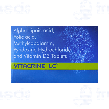 Vitacrine Lc Tablet 15 - Uses, Side Effects, Dosage, Price