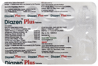 Diazen Plus Tablet 10