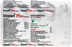 Diazen Plus Tablet 10