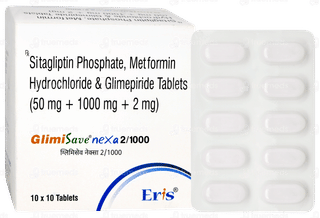 Glimisave Nexa 2/1000 Tablet 10