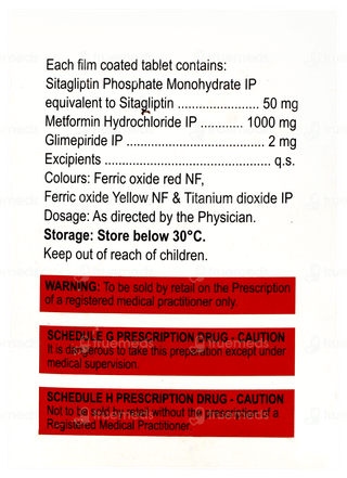 Glimisave Nexa 2/1000 Tablet 10