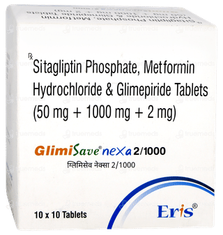 Glimisave Nexa 2/1000 Tablet 10