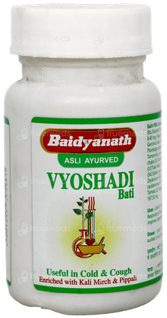 Baidyanath Vyoshadi Bati Tablet 10Gm Baidyanath Vyoshadi Bati Tablet 10Gm