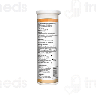 Lussi Zingy Citrus Flavour Effervescent Tablet 10