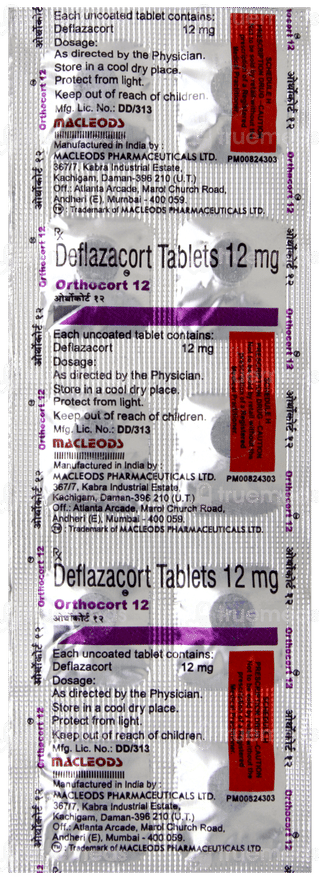 Orthocort 12 Tablet 10