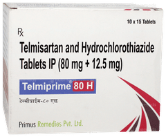 Telmiprime 80 H Tablet 15