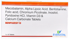 Benfozest D Tablet 10