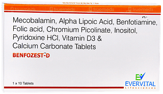 Benfozest D Tablet 10