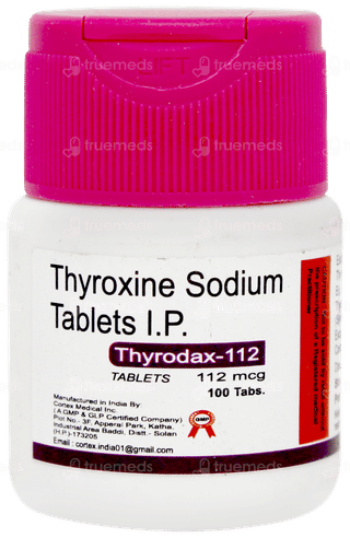Thyrodax 112 Tablet 100