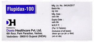 Flupidax 100 Tablet 10