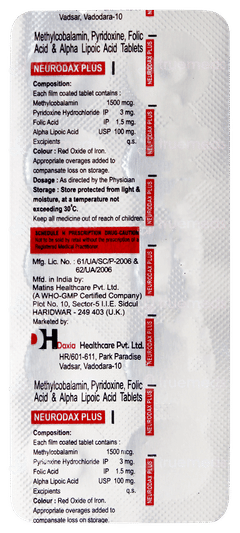 Neurodax Plus Tablet 10