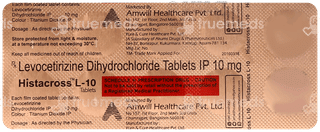 Histacross L Tablet 10