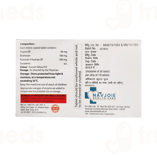 Trinozyme Tablet 10